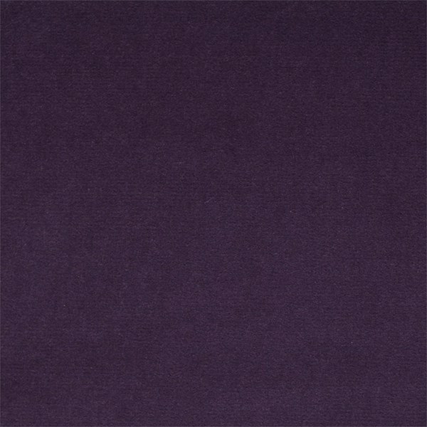 Cotton Velvets Grape Fabric by Zoffany