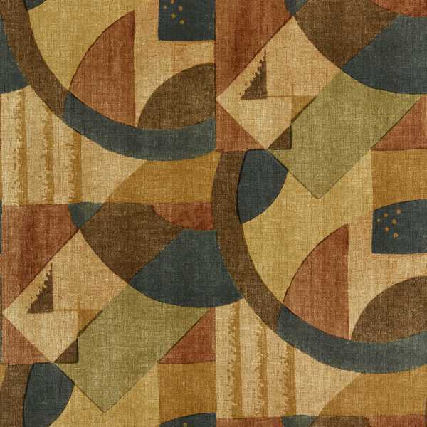 Abstract 1928 Antique Copper Wallpaper by Zoffany