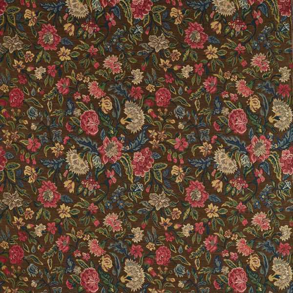 Blostma Tapestry Tabac Fabric by Zoffany