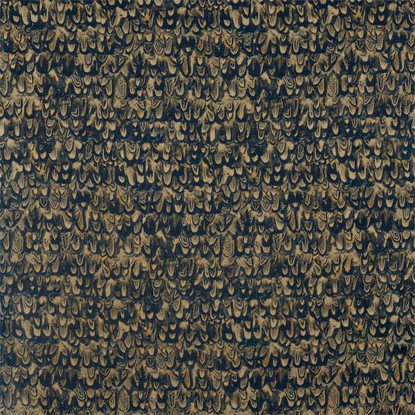 Icarus Tigers Eye/Ink Fabric by Zoffany
