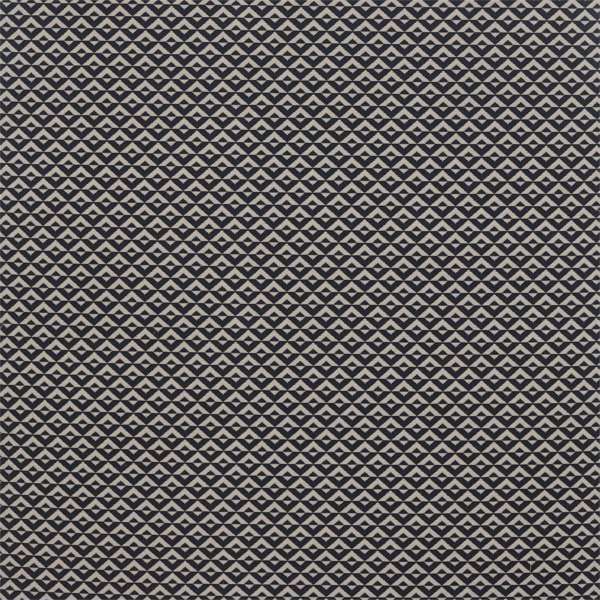 Clio Platinum/Noir Fabric by Zoffany
