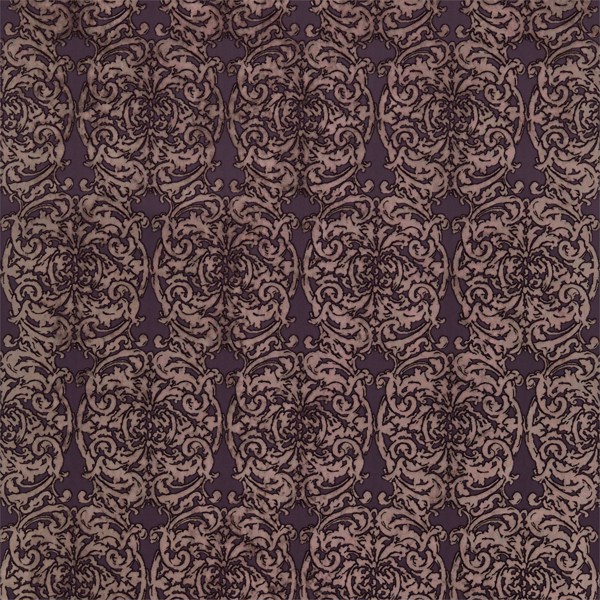 Tespi Charcoal/Blush Fabric by Zoffany
