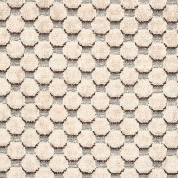 Tespi Spot Silver/Pearl Fabric by Zoffany