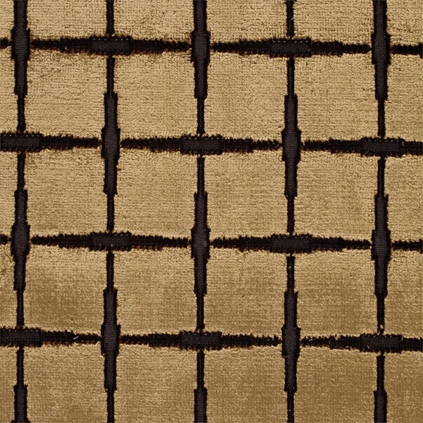 Tespi Square Old Gold Fabric by Zoffany