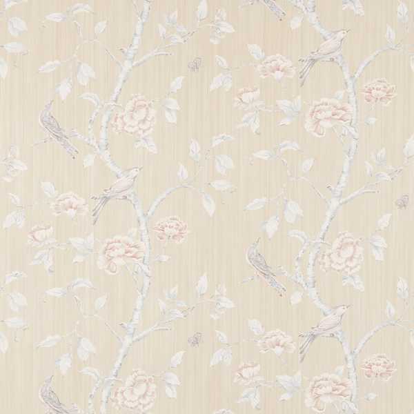 Woodville White Clay Wallpaper by Zoffany