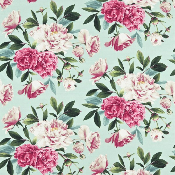 Phoebe Sky/Pink Fabric by Zoffany