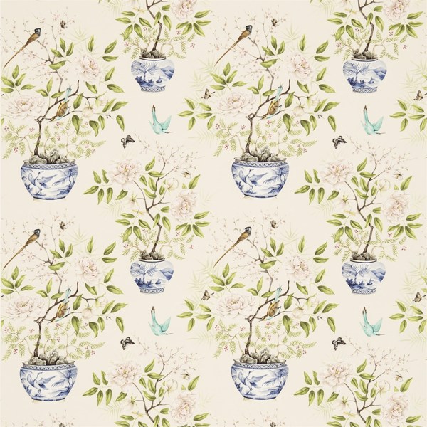 Romey''S Garden Blossom Fabric by Zoffany