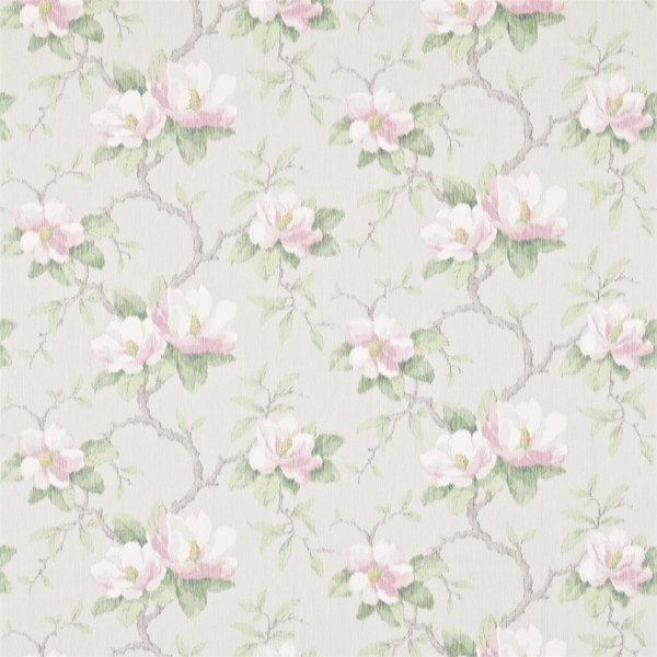 Magnolia Bough Rose Fabric by Zoffany